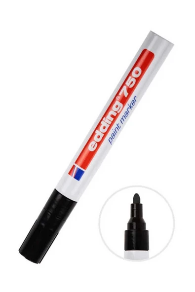 Siyah Dekor Dekorasyon Ve Markalama Kalemi (UÇ 2 - 4 MM) E-750 - 3