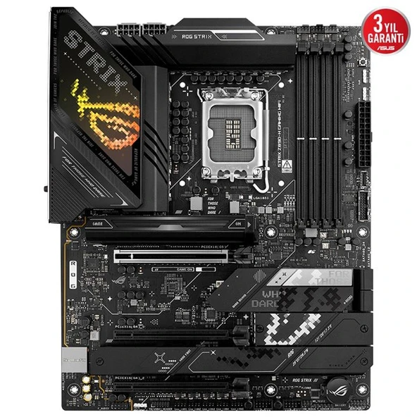 ASUS ROG STRIX Z890-H GAMING DDR5 HDMI-DP USBC PCIE 5.0 1851P ATX - 3