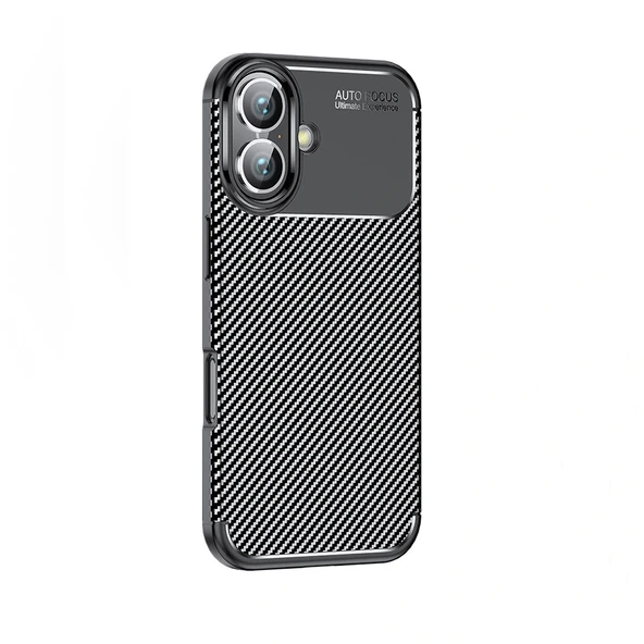iPhone 16 Plus Kılıf Negro Silikon Kapak - 4