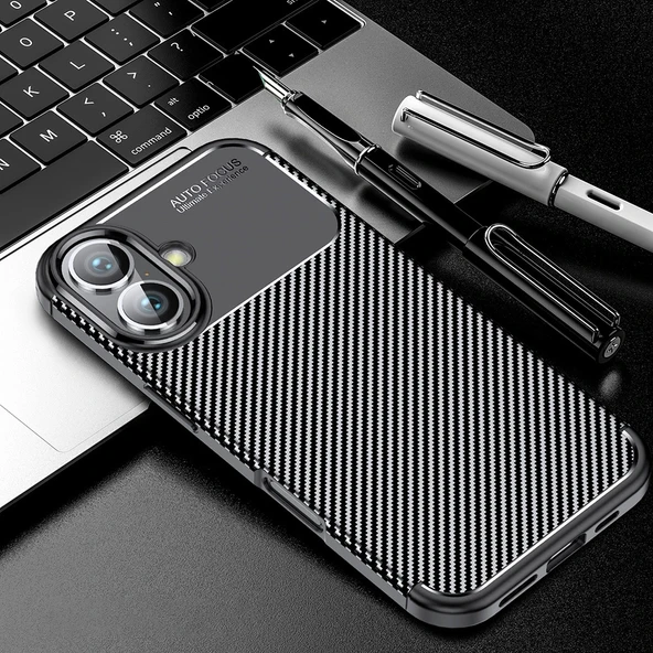 iPhone 16 Plus Kılıf Negro Silikon Kapak - 11