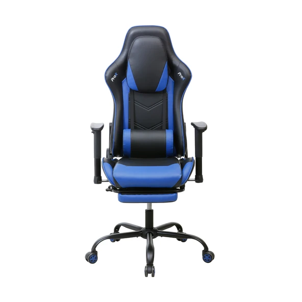 Adore Gaming ProX Oyuncu Koltuğu Siyah / Mavi S.Deri 71x77,5-126x136 cm - 4