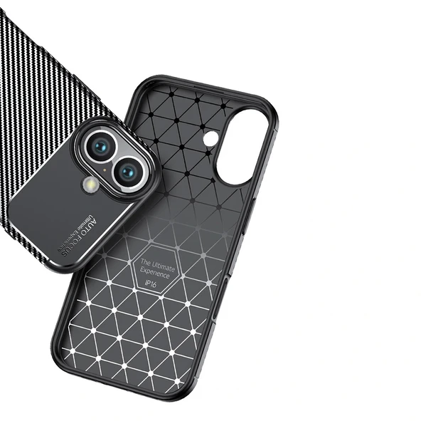 iPhone 16 Plus Kılıf Negro Silikon Kapak - 9