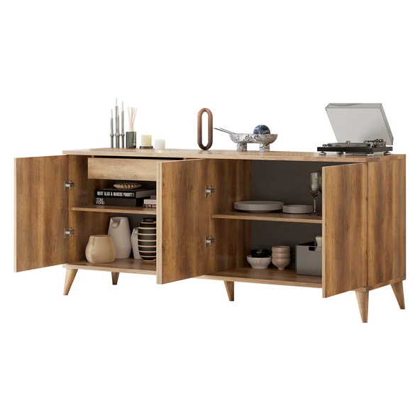 Sephia Yemek Odası Konsol - Oslo Ceviz 182x85x50 - 4
