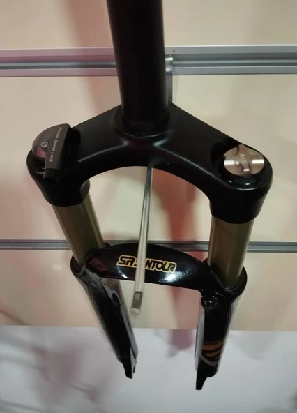 Sr Suntour Epicon 26 Jant Disk Fren Havalı Maşa 110mm Havalı Kilitlenebilir Bisiklet Maşası - 8