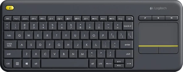 Logitech 920-007149 Wireless Touch K400 Plus Siyah Tv Kablosuz K
