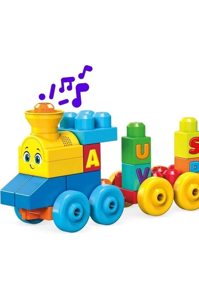 Mega Bloks Müzikli Alfabe Treni FWK22 - Resim 6