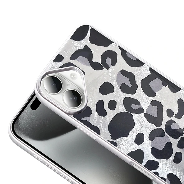 iPhone 16 Plus Kılıf Desenli Mep Kapak - 10