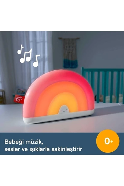FISHER PRICE Hgb91 Gökkuşağı Müzikli Uyku Yardımcısı - 3