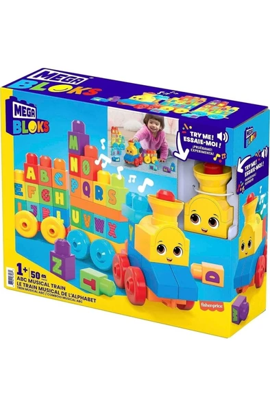 Mega Bloks Müzikli Alfabe Treni FWK22 - Resim 4