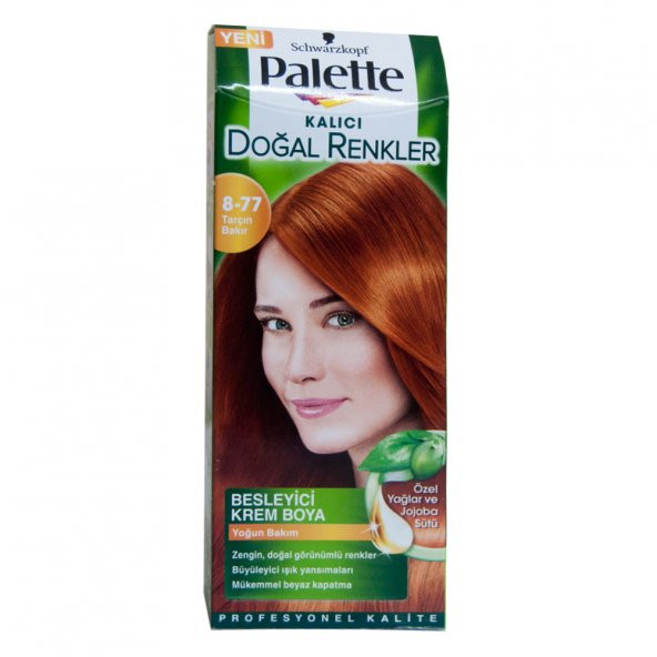 Palette Natural Saç Boyası  8-77 Tarçın Bakır