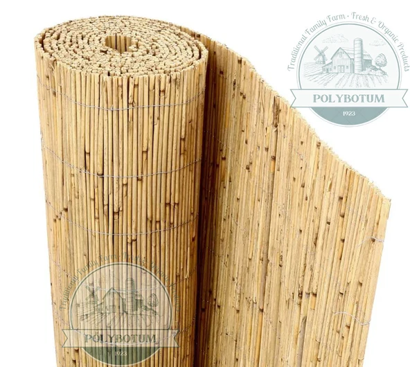 Kamış Çit Bambu Hasır Yükseklik 1,5 metre En 5 metre Doğal Kamış Gölgelik 1,5x5 - 4