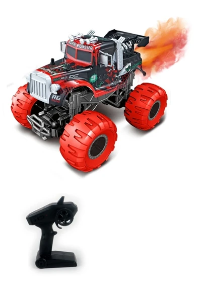Uzaktan Kumandalı Şarjlı Işıklı Buharlı Off Road Kamyon Jeep: Maceranın Yeni Adı!