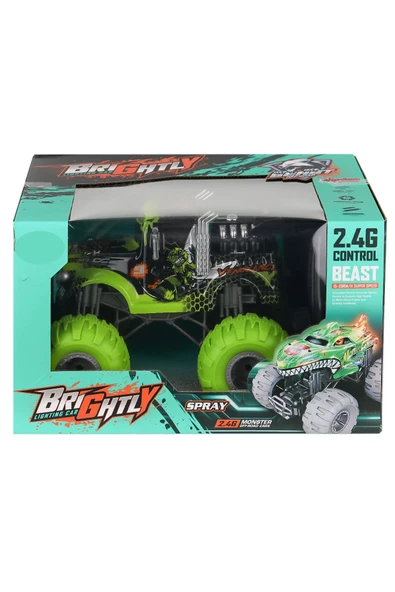Uzaktan Kumandalı Şarjlı Işıklı Buharlı Off Road Kamyon Jeep: Maceranın Yeni Adı! - 4