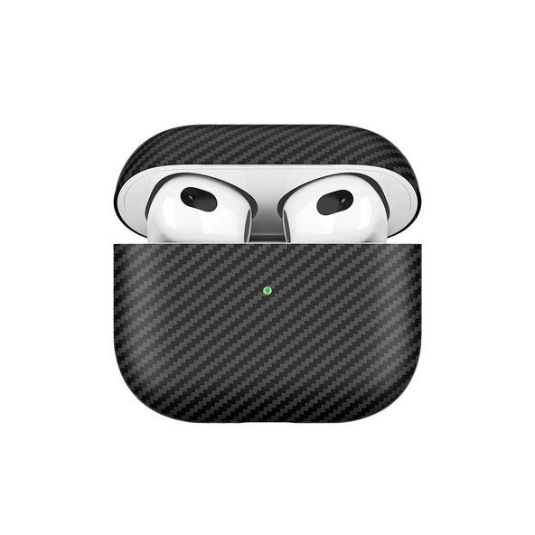 Airpods 3. Nesil Airbag 43 600D Karbon Fiber Kulaklık Kılıfı - 2