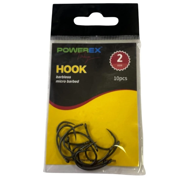 Powerex G-Carp Super 2 no. 10'lu Sazan İğnesi - Boilie İğnesi Rig Takımı İğnesi 2 Numara
