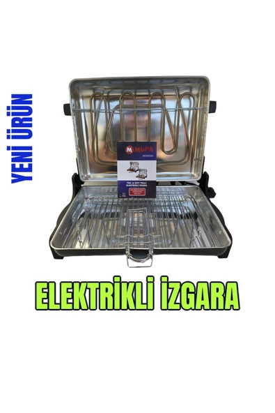By Yağlıoğlu Mupa Mob 3050 Çift Telli Orta Boy Elektrikli Izgara