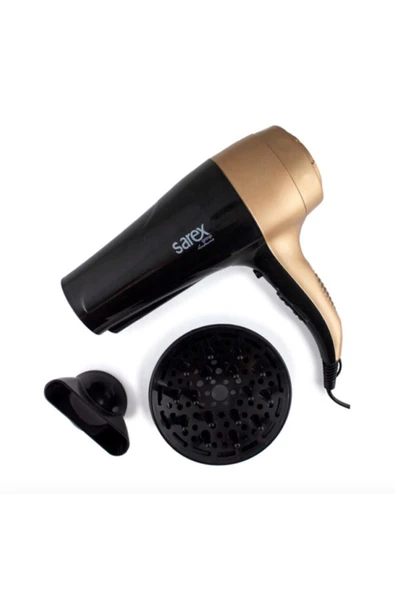 Sarex Sr-4110 Emily Saç Kurutma Makinesi Siyah Gold
