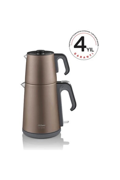 Arzum AR3080-T ÇAY SEFASI ÇAY MAKİNESİ - TOPRAK - 2