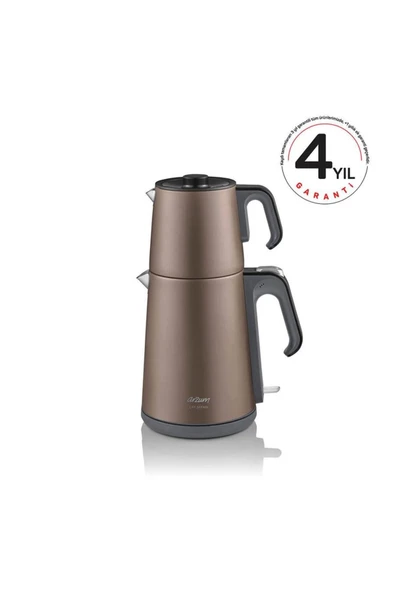 Arzum Ar3080-t Çay Sefası Toprak 1650 W Çelik Çay Makinesi - 2
