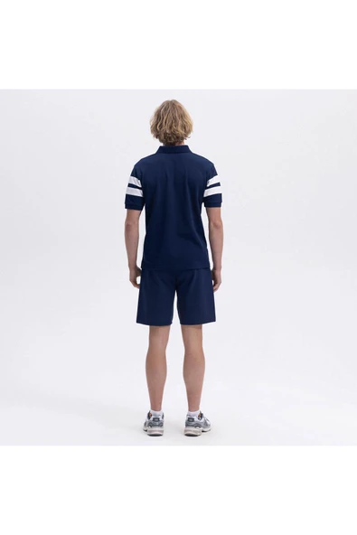 Ellesse Erkek Polo Yaka Lacivert Tişört EM396 - 5