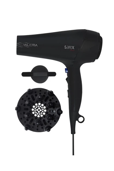 Sarex Sr4120 Valeria Siyah Saç Kurutma Makinesi - 2