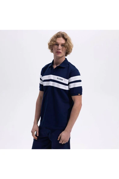 Ellesse Erkek Polo Yaka Lacivert Tişört EM396