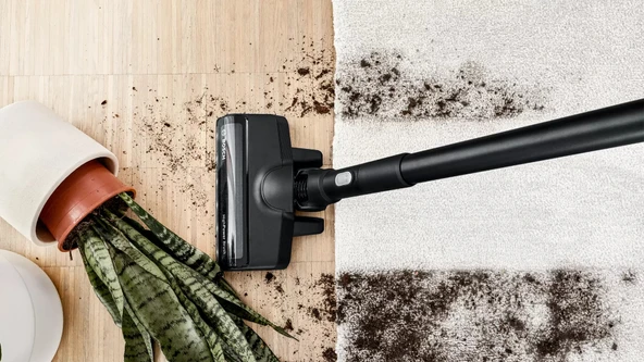 Bosch BBS8214 18 V Dikey Şarjlı Süpürge Siyah - 8
