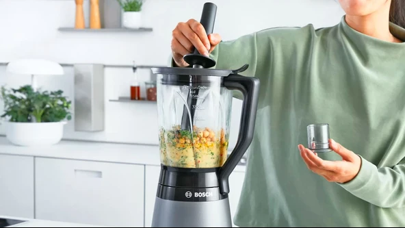 Bosch MMB6172S VitaPower Serie 4 1200 W Blender Gümüş - 7