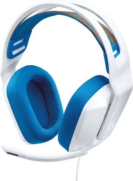 Logitech G G335 Kablolu Oyuncu Kulaklığı - Beyaz