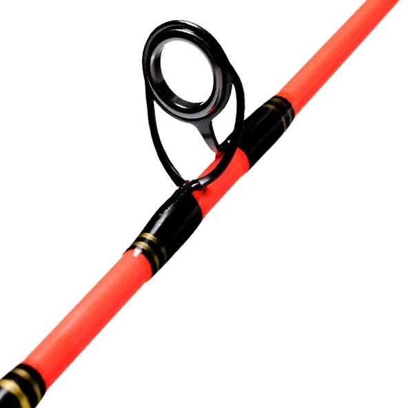 Remixon Pagrus Orange 135 cm 60-120g Aksiyonlu Tekne Kamışı - Resim 2
