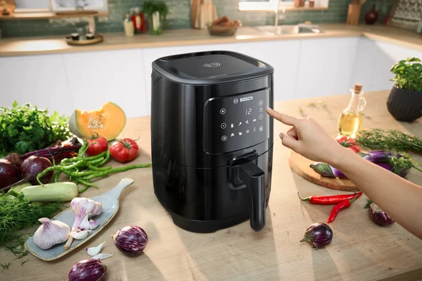 Bosch MAF240B0 Serie 2 4.1 L Air Fryer Siyah Siyah - 7