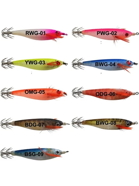 Kabura Duo 7.5 cm 9g Kalamar Zokası Renk: 08 ürün görseli