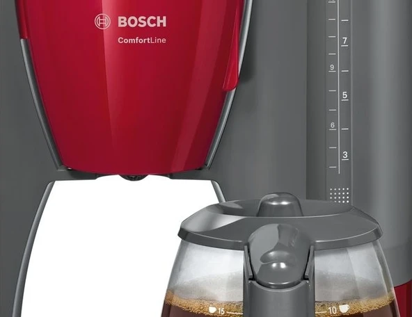 Bosch TKA6A043 ComfortLine Filtre Kahve Makinesi Kırmızı - 2
