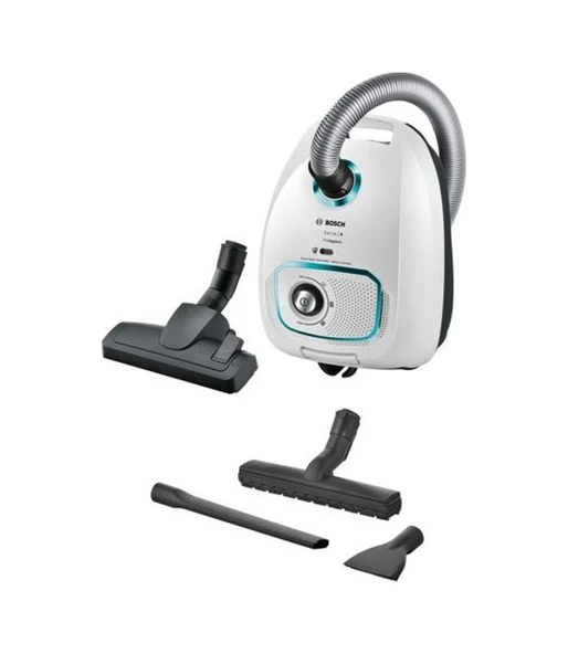 Bosch BGBS4HYG1 600 W Toz Torbalı Elektrikli Süpürge Beyaz - 2