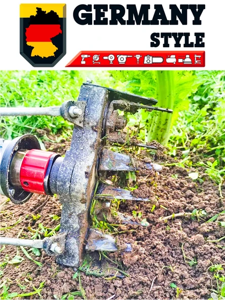 Germany Style M5 Profesyonel Sırt Ve Yan Tırpana Uyumlu Çapalama Aparatı - 4