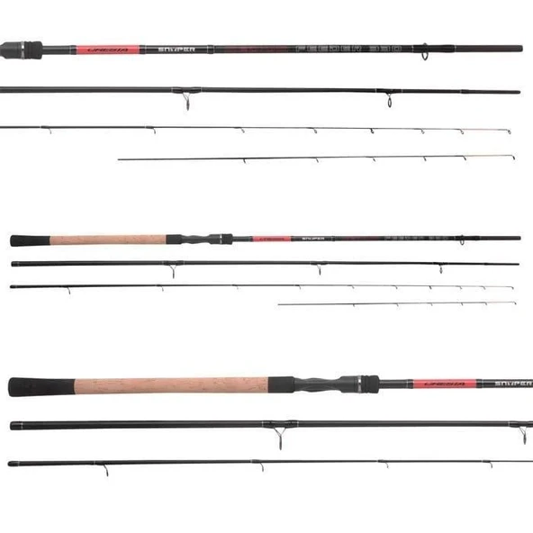 Spro Cresta Snyper Power Method 360 cm 30-80g Atarlı Karbon Sazan Kamışı - Resim 3