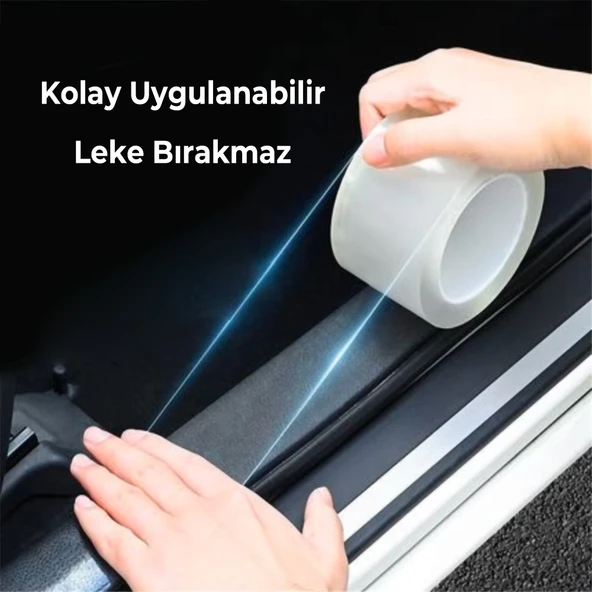 Kapı Çizik Ve Koruma Bandı Çizik Önleyici Bant Kapı Koruma Gri 5 Metre X 10 Cm - 3