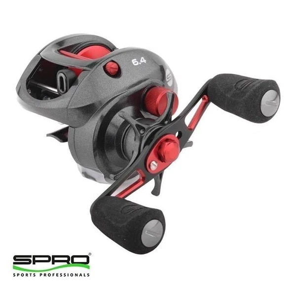 Spro Crx Baitcaster 4+1 Bilyalı 6.4:1 Devirli Baitcasting Olta Makinesi ürün görseli