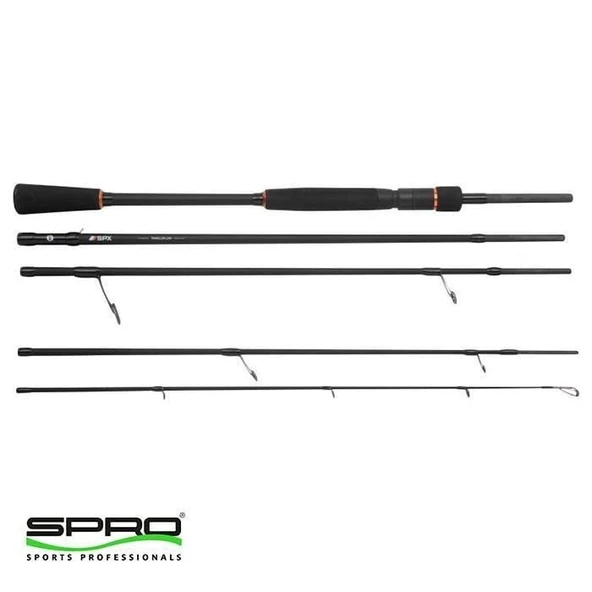 Spro SPX Traveller 240 cm 10-30g Atarlı Karbon Spin Kamış