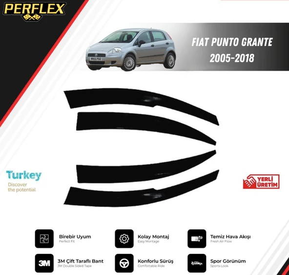 CAM RÜZGARLIĞI V2 MUGEN FIAT PUNTO GRANTE 2005-2018