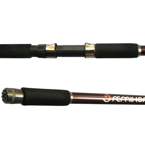 Remixon Red Fire 240 cm 50-100g Atarlı Teleskopik Olta Kamışı - Resim 4