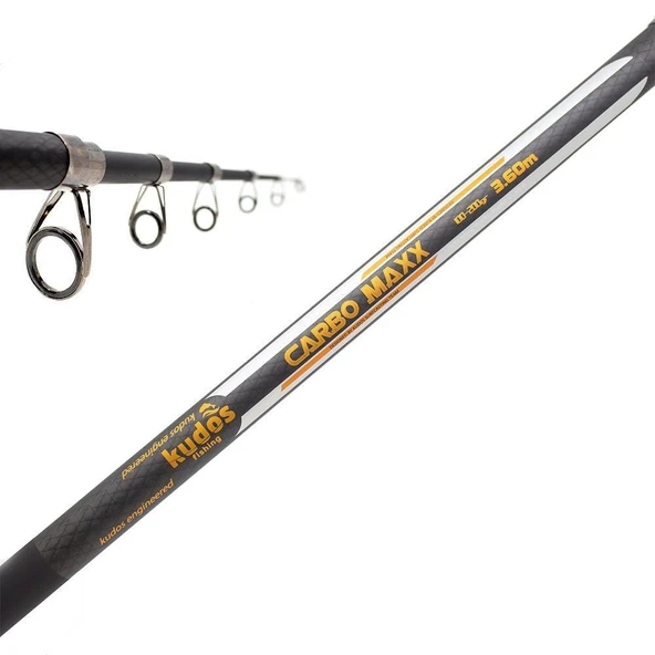 Kudos Carbo Maxx 360 cm 100-200g Atarlı Teleskopik Olta Kamışı - 2