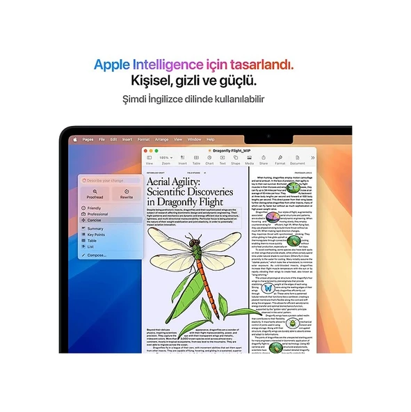 Apple MacBook Air MW123TU/A M4 16 GB 256 GB SSD 13.6" macOS Dizüstü Bilgisayar - 5