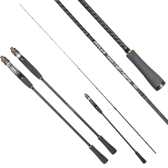 Ryuji Teton Fuji 180 cm 20-60g Aksiyonlu Light Jigging Kamışı - 2