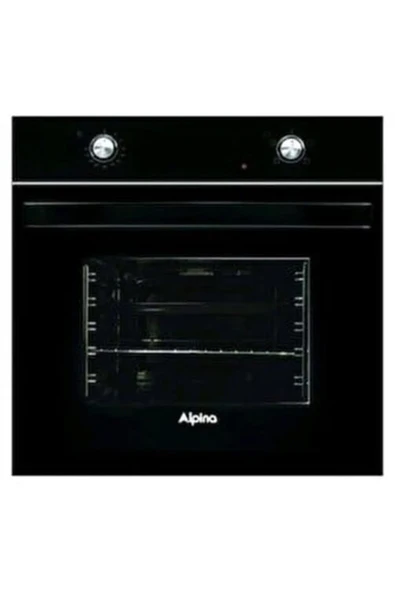 Alpina Ankastre Set 3'lü Cam Siyah Statik (F17 60 Davlumbaz + GLS 640 BL Ocak + MFA 604 Fırın) Ücretsiz Kurulum - 5