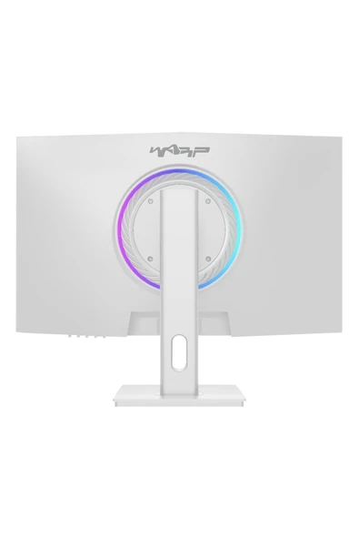 WARP WRP27-165-W 27" 165HZ 1MS RGB 1000R Curved (HDMI+DP) Freesync+G-Sync FHD Beyaz Oyuncu Monitörü - 2