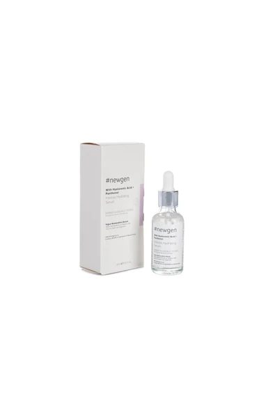 Newgen With Hyaluronik Acid + Panthenolhenol Intense Hydrating Yoğun Nemlendirici Serum 30ml - Resim 3