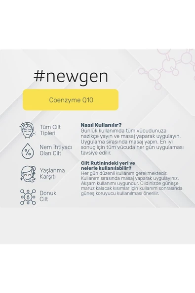 Newgen Sıkılaştırıcı Vücut Losyonu Coenzyme Q10 250ml - 2
