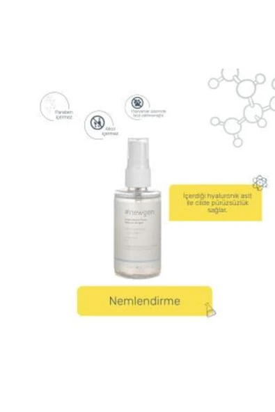 Newgen Ingredients From Natural Origin Nemlendirici Yüz Spreyi 60ml