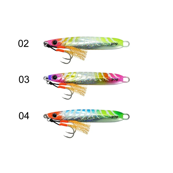 Captain Slalom Jigger Renk:03 30g Light Jig
